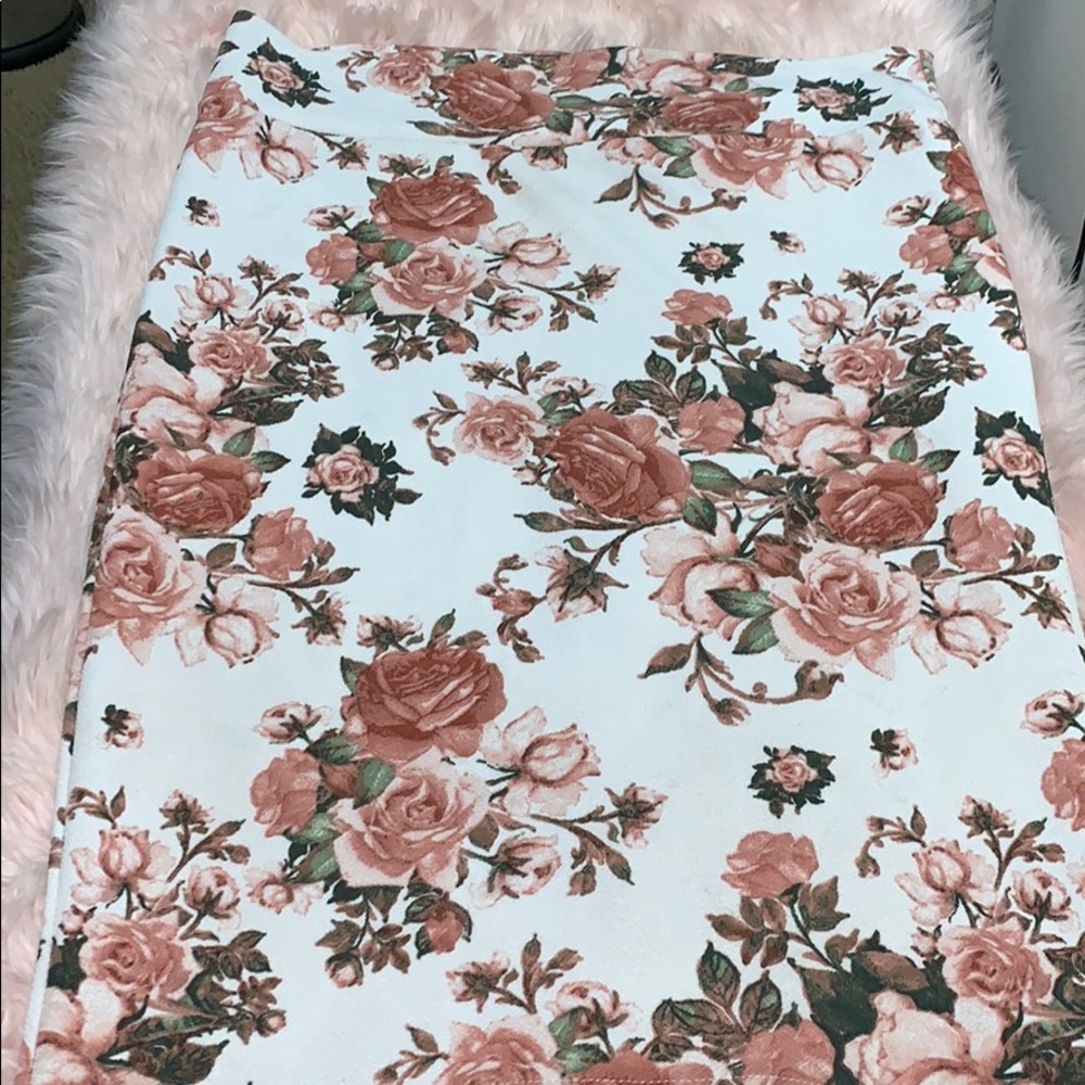 Floral Pink Skirt